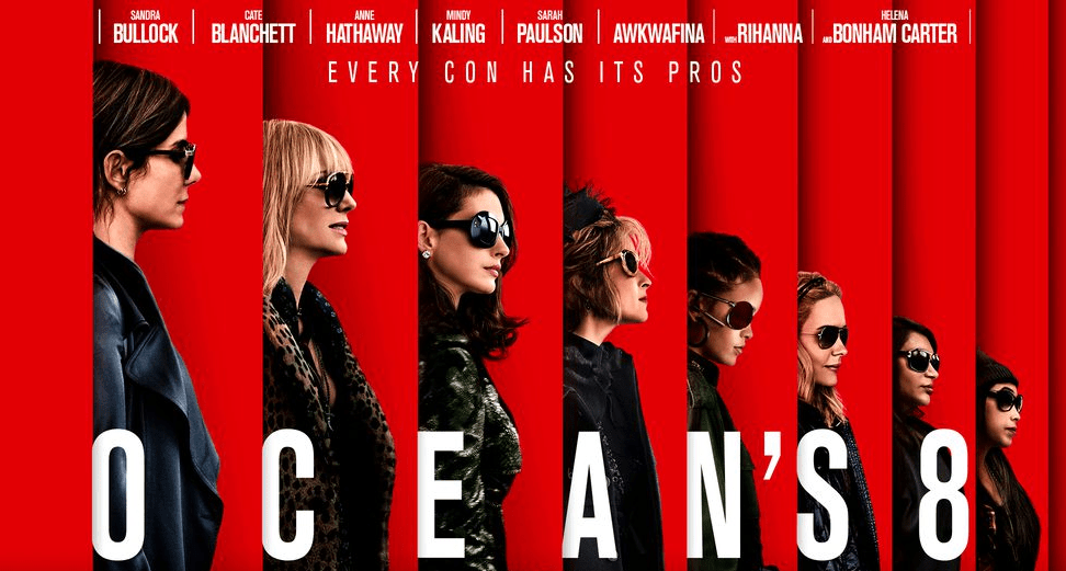 Read more about the article Ocean’s 8 – ili kako uspešno prodati skroz ženski film
